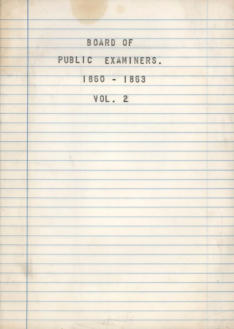<p>In the Cape, the Board of Public Examiners is established to oversee examinations modelled on the University of London’s, and to award certificates (though not yet degrees) to successful candidates.</p>